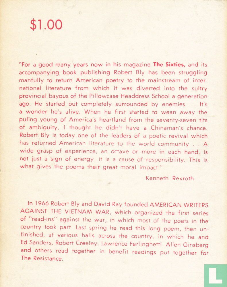 The Teeth Mother Naked At Last 26 1971 Bly Robert LastDodo