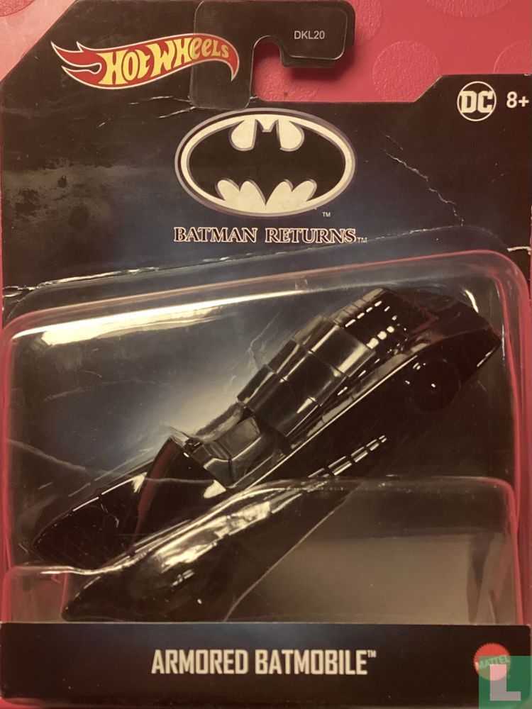 Batman Returns Armored Batmobile Dkl Hot Wheels Lastdodo