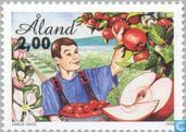 Postzegels - Åland - Landbouw