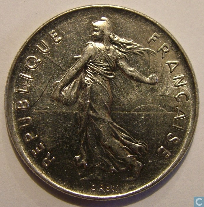 France 5 francs 1974 France  vos pièces sur LastDodo