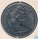 Neuseeland 5 Cent 1985 (niedrige Relief Porträt)