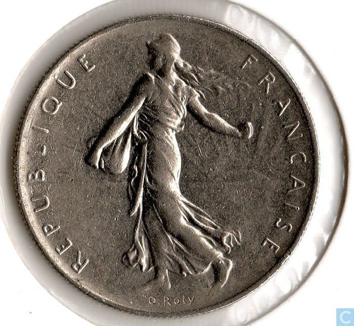 France 1 franc 1968 France  vos pièces sur LastDodo