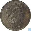 Vereinigte Staaten ½ Cent 1796 (Typ 2)