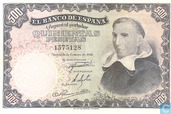 spain 500 pesetas 1946