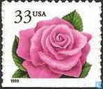 Stamps - United States of America - Rose
