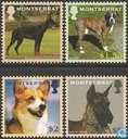 Postzegels - Montserrat - Honden