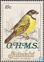 Vögel mit Aufdruck OHMS 