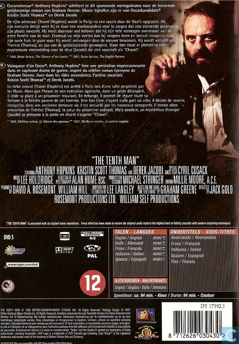 The Tenth Man / Le dixieme homme - DVD - LastDodo