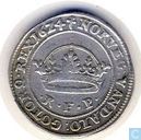 Denmark 1 krone 1624