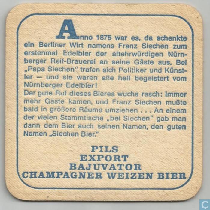 Siechen Bier Germany LastDodo