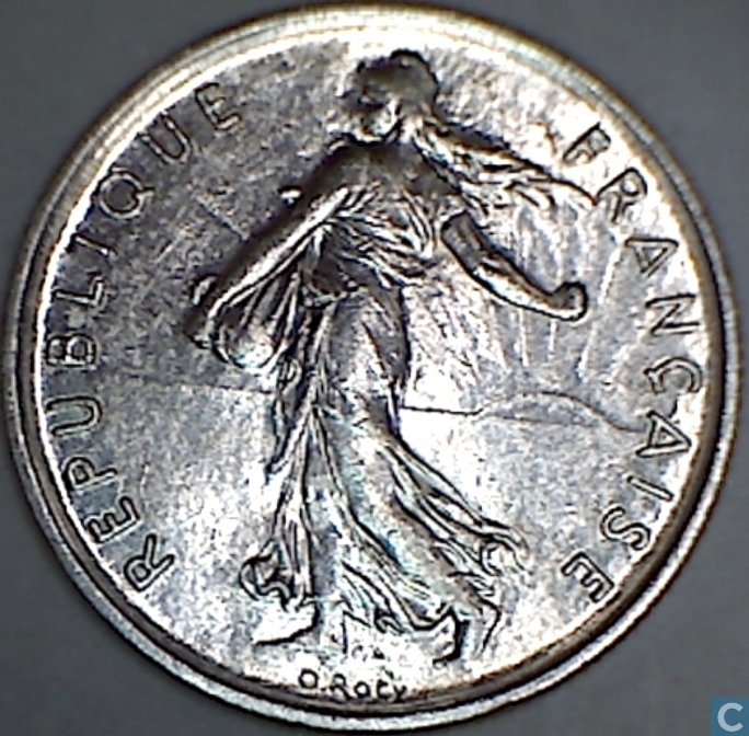 France 5 francs 1992 France  vos pièces sur LastDodo