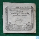 Frankrijk 50 sols 1793  
