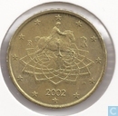Italië 50 cent 2002