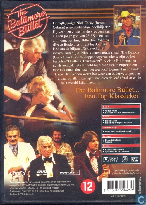 The Baltimore Bullet DVD LastDodo