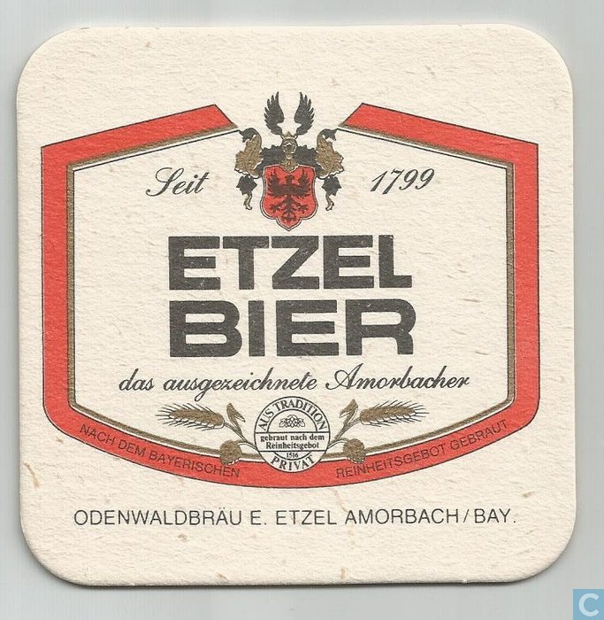 Etzel bier - Germany - LastDodo