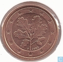 Münzen - Deutschland - Deutschland 1 Cent 2002 (F)