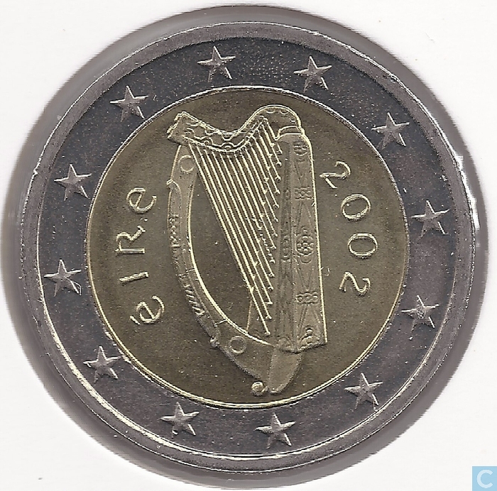Irlande 2 Euro 2002 Irlande Vos Pi ces Sur LastDodo