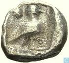 Mylasa, Caria  AR5 (1/48th stater)  450 - 400 BCE