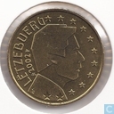 Luxemburg 50 cent 2002