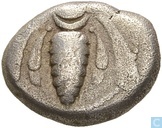 Ephesos, Ionia  AR Drachma  480-415 BCE