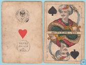 Joseph Glanz, Wien, 32 Speelkaarten, Playing Cards, 1860 - 1865