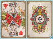 Daveluy, Brugge, 52 Speelkaarten, Playing Cards, 1875