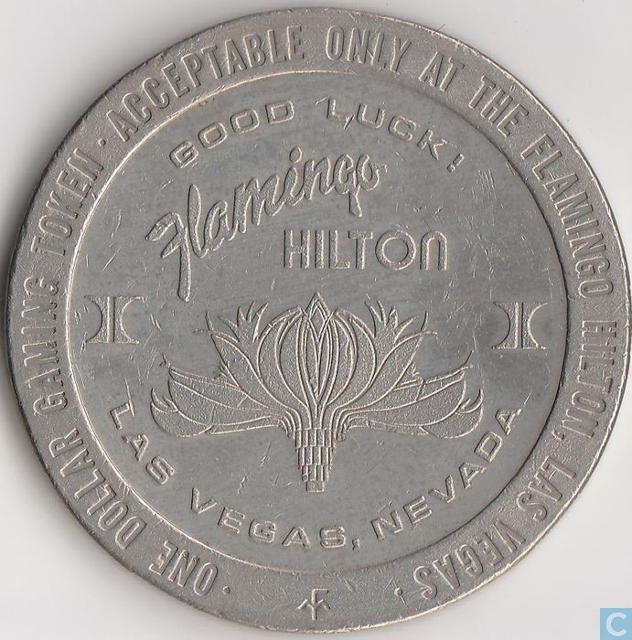 USA Las Vegas 1 dollar 1979 "Hilton Flamingo" - Gambling tokens - LastDodo