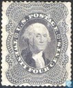Founding Fathers, with inscription "U.S. POSTAGE"