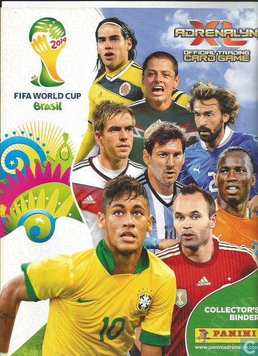 Adrenalyn XL official trading card game - 2014 FIFA World Cup Brazil