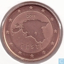 Estonia 2 cent 2011