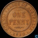 Australia 1 penny 1930 (english reverse)