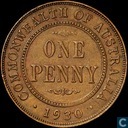 Australia 1 penny 1930 (Indian reverse)