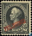 Famous people, with red overprint