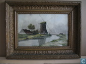 Landscape with mill 