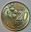Münzen - Malaysia - Malaysia 20 Sen 2014