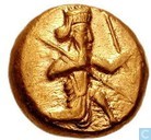 Iran (Persia) gold daric (named for king Darius I) 400 BCE