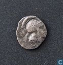 Thourioi, Lucania, AR Diobol, 4th century BC, unknown ruler