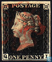 Queen Victoria, Penny Black