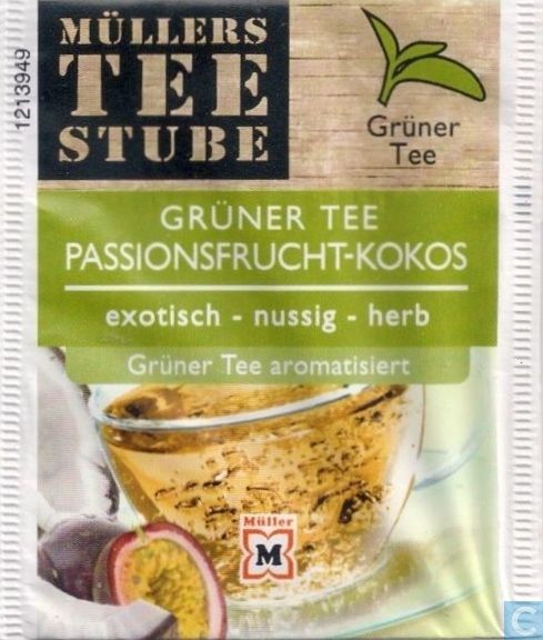 Grüner Tee Passionsfrucht-Kokos - Müller - LastDodo