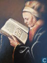 Repro - Portrait 'reading old woman'