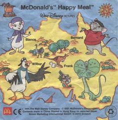 Happy Meal 1991: De Reddertjes in Kangoeroeland
