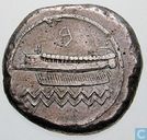 Sidon, Phoenicia  4 shekels  386-372 BCE