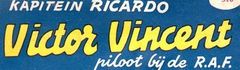 Victor Vincent piloot bij de R.A.F.