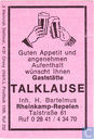 Talklause - H. Bartelmus