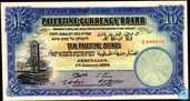 Palestine (A"Y)  10 pounds  1944