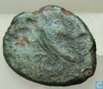 Akragas, Sicily  AE17, Uncia (1/12 As)  400-200 BCE