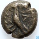 Akragas, Sicily  AE15  (eagle & river god)  400-270 BCE