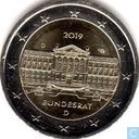 Deutschland 2 Euro 2019 (D) "70-jähriges Bestehen des Bundesrats"