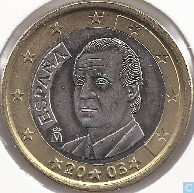 Espagne 1 Euro 2003 Espagne Vos Pi ces Sur LastDodo