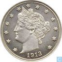 United States 5 cents 1913 (Liberty head)